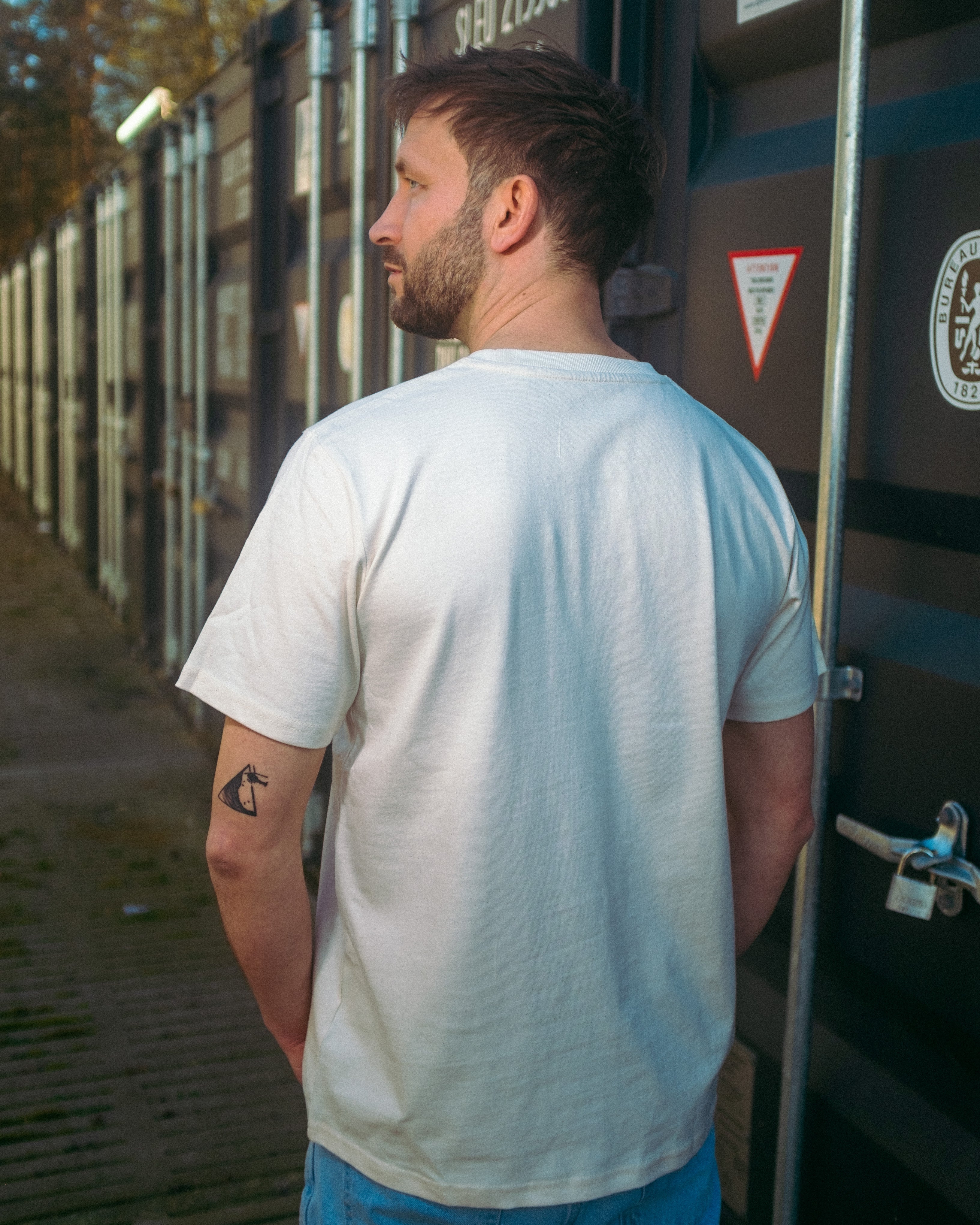weißes Filz Asmussen Shirt