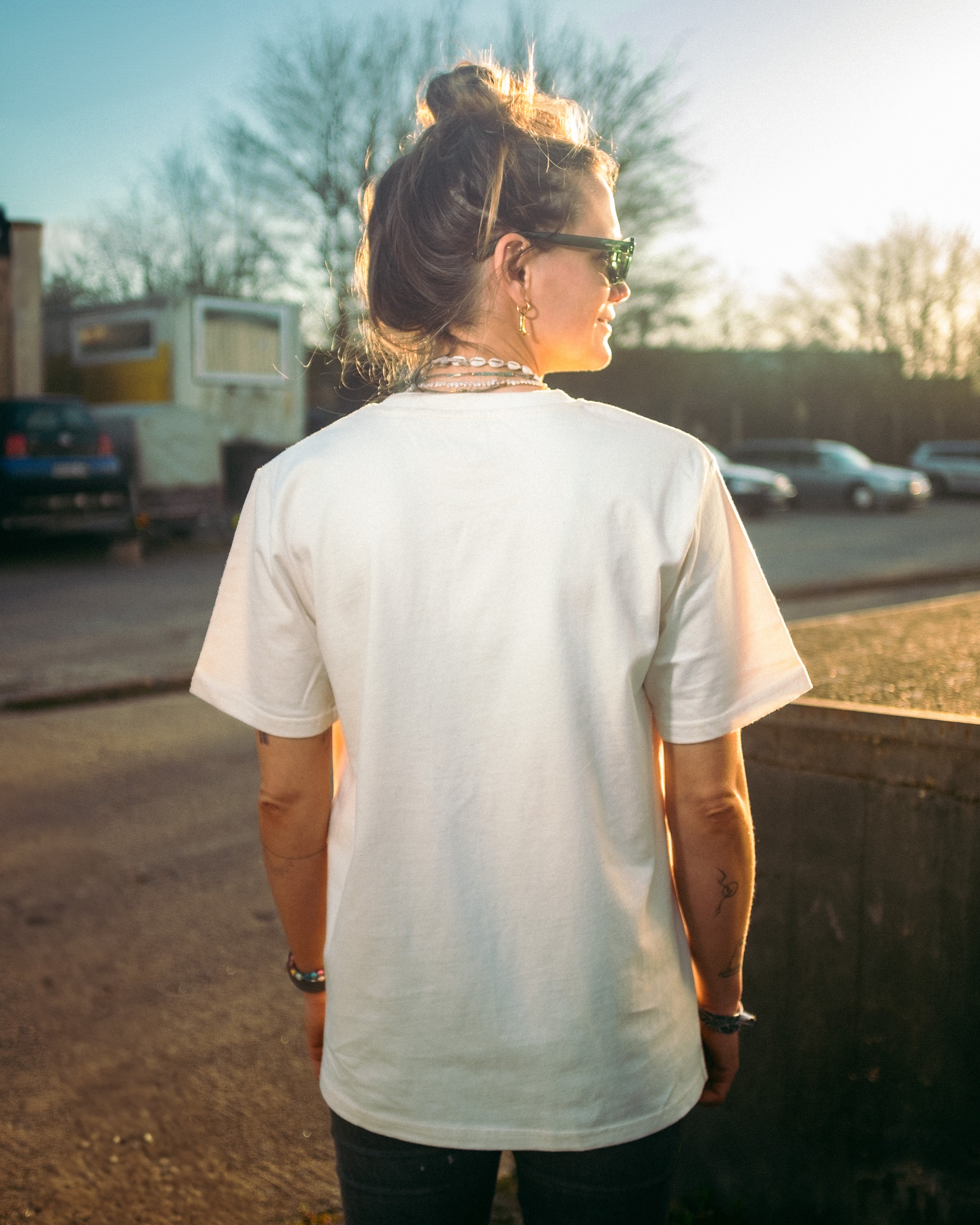 weißes Filz Asmussen Shirt